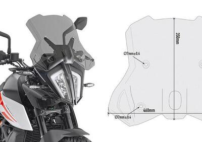 Cupolino fumè Givi 7710D per KTM - Annuncio 8989328