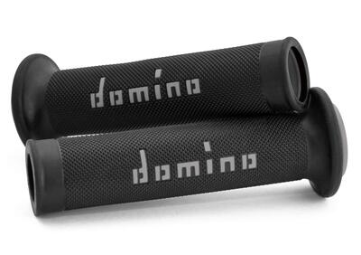 Coppia di manopole stradali Domino A010 Nero Grigi  - Annuncio 9387085