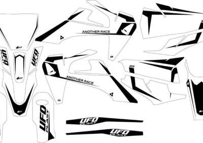 Kit grafica Ufo Tecna per Husqvarna Bianco UFO  - Annuncio 8960906