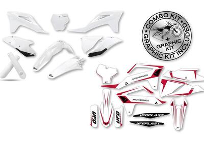Kit plastiche+decals Ufo Tecna Gas Gas Bianco UFO  - Annuncio 8979253
