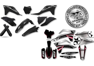 Kit plastiche+decals Ufo Thunder Gas Gas Nero UFO  - Annuncio 8979261
