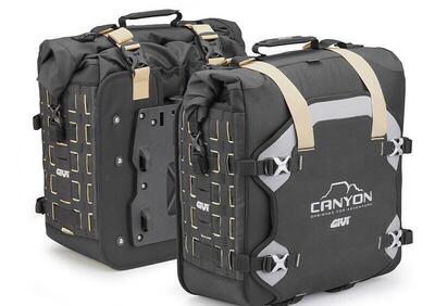 Borse laterali Givi GRT709B Canyon nero waterproof - Annuncio 9264038