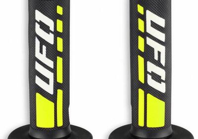 Coppia manopole cross-enduro Ufo Plast Trax Giallo  - Annuncio 8989954