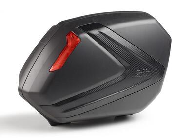 Coppia borse laterali Givi V37NN Nero inserto carb - Annuncio 9429507