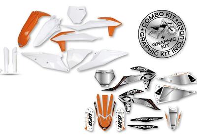 Kit plastiche+decals Ufo Stardust Ktm oem UFO  - Annuncio 8981695
