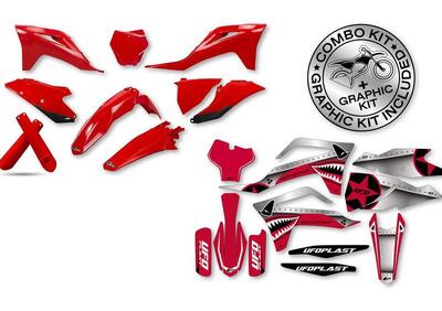 Kit plastiche+decals Ufo Thunder Gas Gas Rosso UFO  - Annuncio 8979264