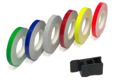 Adesivi per profili ruota LighTech arancione fluo - Annuncio 9418696