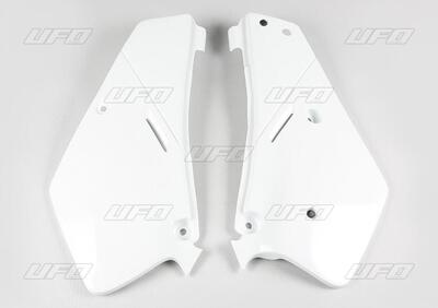 Fiancatine lat Ufo Suzuki RM 80 1986-1999 bianco U  - Annuncio 9421312