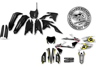 Kit plastiche+decals Ufo Thunder Suzuki Nero UFO  - Annuncio 8986722