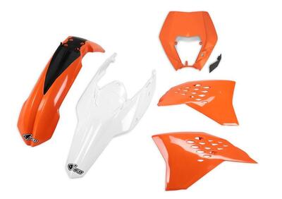 Kit plastiche moto UFO Ktm EXC 125 11-11 colore or  - Annuncio 8989898