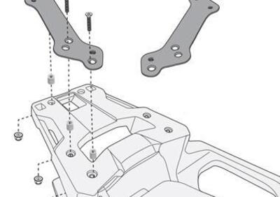 Givi SR1156 attacco posteriore Monokey e monolock - Annuncio 9376601