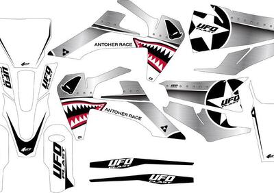Kit grafica Ufo Thunder per Husqvarna Bianco UFO  - Annuncio 8950159