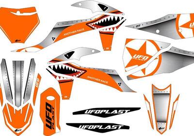 Kit grafica Ufo Thunder per Ktm Arancione UFO  - Annuncio 9568287
