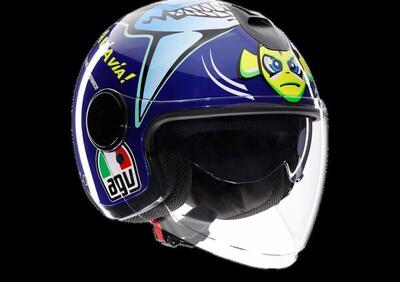 casco jet AGV Eteres Rosso - Annuncio 9744857