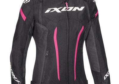 Giacca moto donna Ixon STRIKER LADY Nero Antracite - Annuncio 9756774