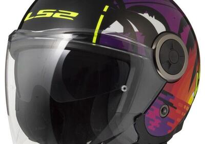 Casco Jet LS2 OF620 Classy Palm nero - Annuncio 9762495