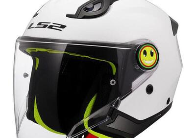 casco jet LS2 OF622 Funny 2 bianco - Annuncio 9762496