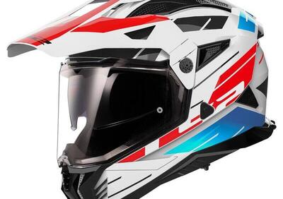 casco integrale LS2 MX702 Pioneer 2 Namib bianco b - Annuncio 9762498