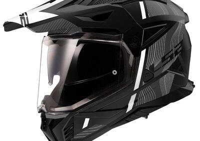 casco integrale LS2 MX702 Pioneer 2 nero opaco bia - Annuncio 9762501