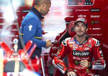 MotoGP 2025. GP dei Paesi Bassi ad Assen. Pecco Bagnaia: "Vedevo che ero più veloce di Fabio, Diggia, Bez, secondo me dei due Marquez, ma non ho proprio la possibilità di mettermi lì e avere una chance"