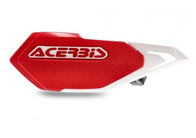 Coppia paramani cross Acerbis X-Elite Rosso Bianco - Annuncio 9504735