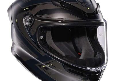 Casco Integrale AGV K6 S Enhance Grigio Giallo Flu - Annuncio 9768486