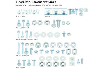 Kit viti Ufo per plastiche YAMAHA YZF 250 14-18, Y  - Annuncio 8979023
