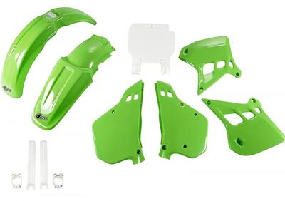 Parafango post Ufo Kawasaki KXF 250 2017-2020 verd  - Annuncio 8976961