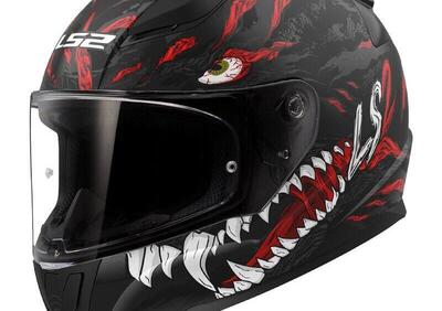 Casco integrale LS2 FF353 Rapid 2 Kaiju nero opaco - Annuncio 9776527
