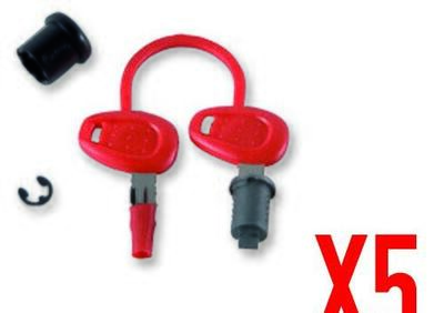 Givi z1382 kit ricambio chiavi per 5 valigie - Annuncio 9762665