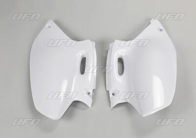 Fiancatine lat Ufo Yamaha YZF 250 2001-2002 bianco  - Annuncio 9762757