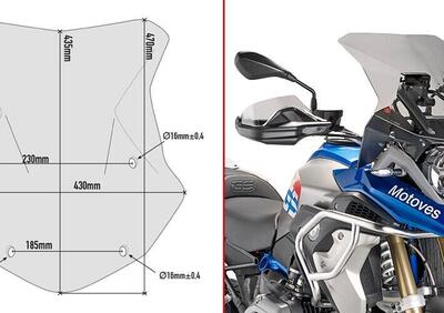 GIVI D5108KIT Kit di irrobustimento per cupolino 5 - Annuncio 9762512