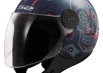 Casco Jet LS2 OF558 Sphere Lux 2 Maxca cobalt - Annuncio 9474573