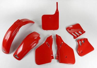 Kit plastiche moto UFO Honda CR 125 87-88 Rosso U  - Annuncio 8891179