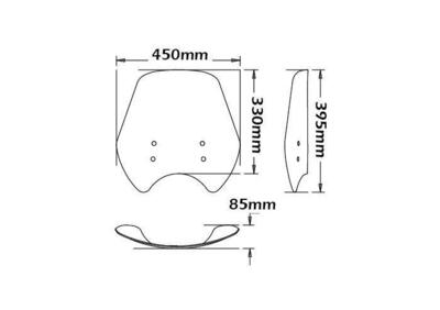 Cupolino Isotta MOTO GUZZI V7/V9 Trasparente - Annuncio 9426561