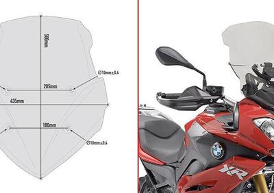 Cupolino fumè Givi D5119S specifico per BMW S1000X - Annuncio 9638877
