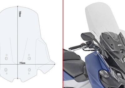 Parabrezza Givi D7060ST SYM Maxsym TL 500 (20) - Annuncio 9545409