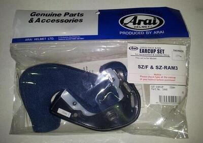 Ricambio guanciotti 30mm Arai per SZ-F - Annuncio 8989528