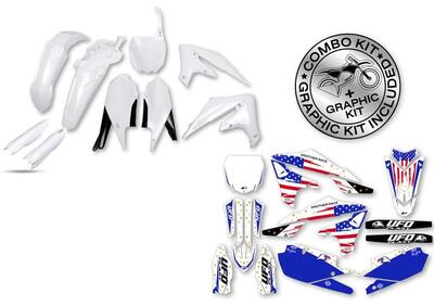 Kit plastiche+decals Ufo Patriot Yamaha Bianco UFO  - Annuncio 9070954