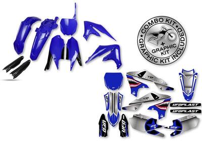 Kit plastiche+decals Ufo Thunder Yamaha Blu UFO  - Annuncio 9070960