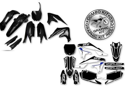 Kit plastiche+decals Ufo Stokes Yamaha Nero UFO  - Annuncio 9070962