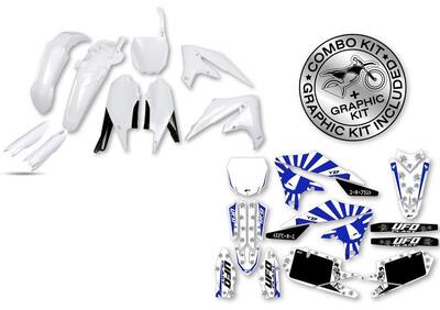 Kit plastiche+decals Ufo Akaishi Yamaha Bianco UFO  - Annuncio 9074454
