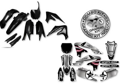Kit plastiche+decals Ufo Thunder Yamaha Nero UFO  - Annuncio 9123009