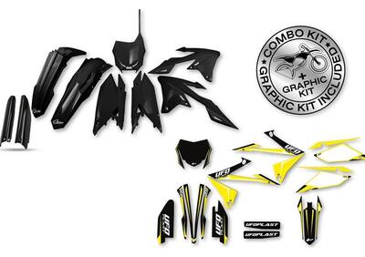Kit plastiche+decals Ufo Stardust Suzuki Nero UFO  - Annuncio 9123011