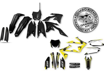 Kit plastiche+decals Ufo Apodis Suzuki Nero UFO  - Annuncio 9072926
