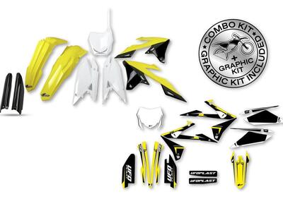 Kit plastiche+decals Ufo Tecna Suzuki oem UFO  - Annuncio 9123012