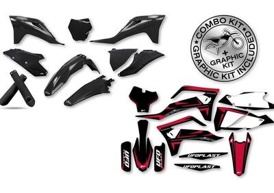 Kit plastiche+decals Ufo Apodis Gas Gas Nero UFO  - Annuncio 9552435