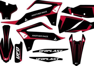 Kit grafica Ufo Tecna per Gas Gas Nero UFO  - Annuncio 9382473