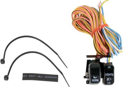Pulsanti varialuci e clacson neri per Sportster da Drag Specialties - Annuncio 9793815