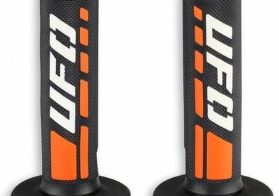 Coppia manopole cross-enduro Ufo Plast Trax Aranci  - Annuncio 9371281